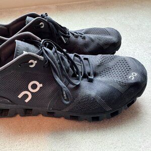 On Running Black Athletic Shoes